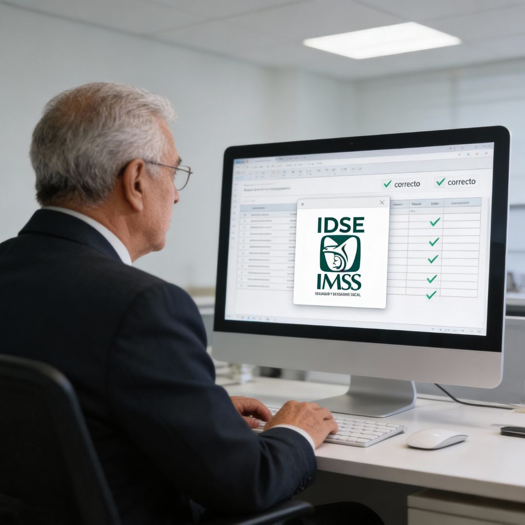 Cumplimiento con normativa IMSS IDSE